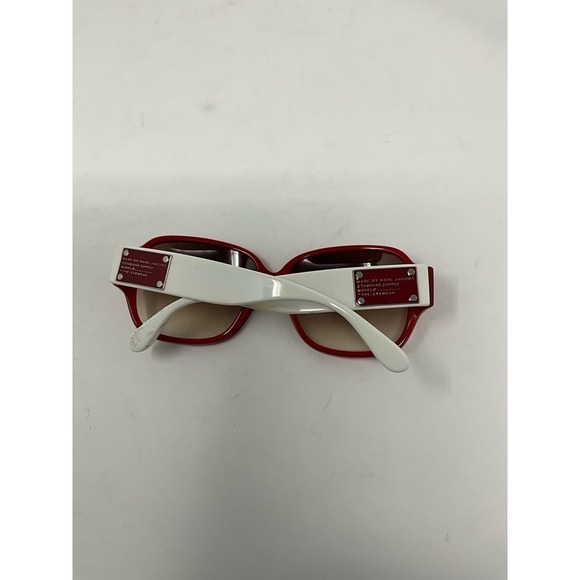 Marc By Marc Jacobs MMJ 076/S Women's Red Glass Lens Plastic Frame Sunglasses - Picture 2 of 6